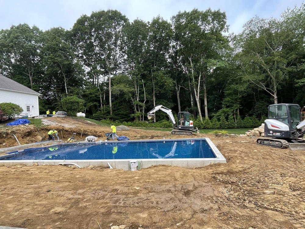 Coventry, RI pool installed